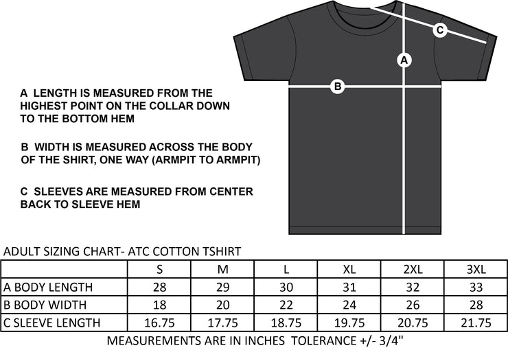 ST. PATRICK SPIRITWEAR- ADULT- ATC COTTON TEE- BE KIND