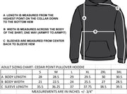 OLP STAFFWEAR - PANTHERS PRINT - MUSKOKA TRAIL CEDAR POINT HOODIE - MENS