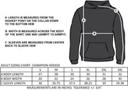 ST. ANNE STAFFWEAR - CREST EMB LEFT CHEST - CHAMPION COTTON HOODIE