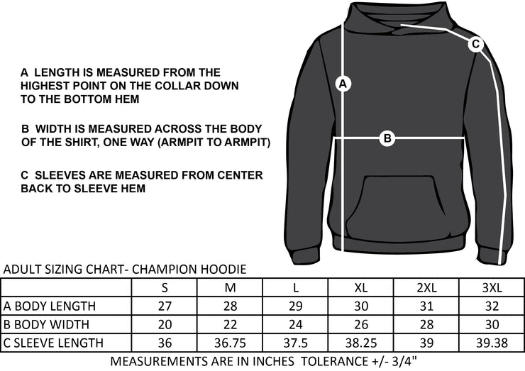 ST. PAUL SPIRITWEAR- CHAMPION COTTON HOODIE- TWILL