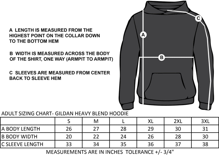 DFJ SPIRITWEAR - DFJ - ADULT - GILDAN HEAVY BLEND HOODIE