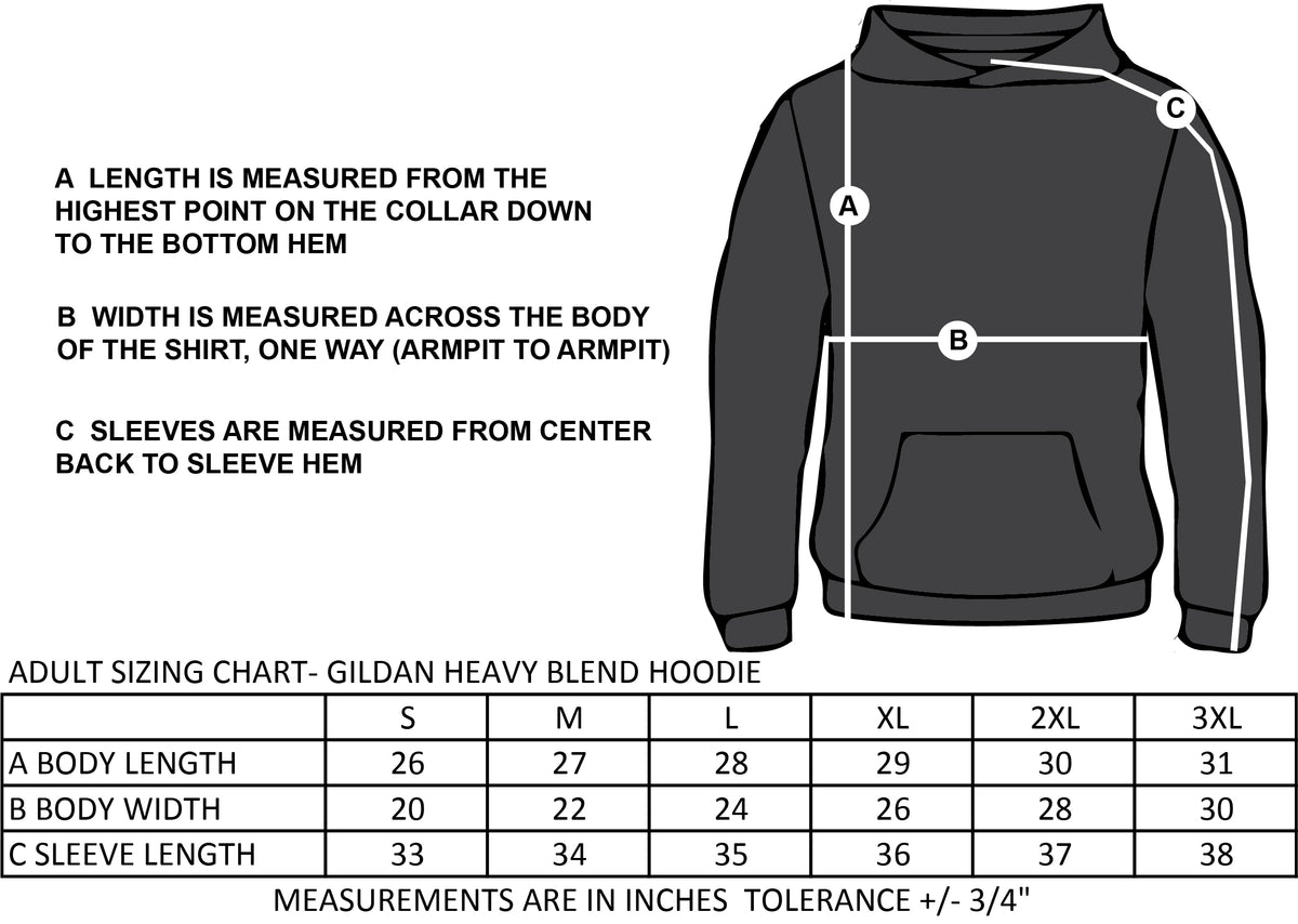ST. THERESA CLASS OF 2026 - GILDAN HEAVY BLEND HOODIE - ADULT – Tuck gear