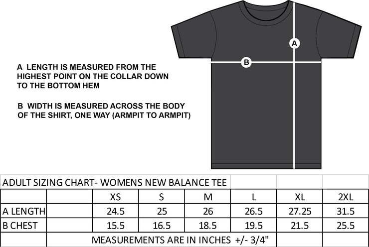 KNR- WOMENS NEW BALANCE PERFORMANCE T-SHIRT