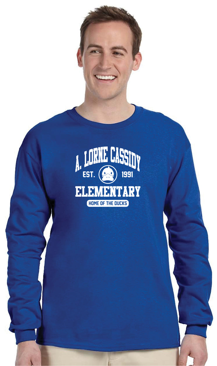A. LORNE CASSIDY SPIRITWEAR - GILDAN COTTON LONGSLEEVE