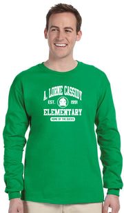 A. LORNE CASSIDY SPIRITWEAR - GILDAN COTTON LONGSLEEVE - ADULT