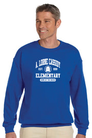 A. LORNE CASSIDY SPIRITWEAR- ADULT GILDAN COTTON SWEATSHIRT