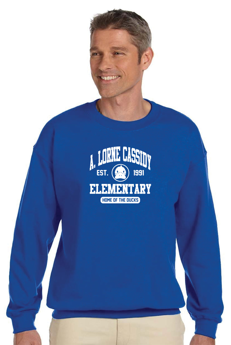 A. LORNE CASSIDY SPIRITWEAR- ADULT GILDAN COTTON SWEATSHIRT