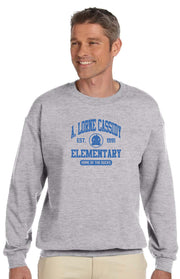 A. LORNE CASSIDY SPIRITWEAR- ADULT GILDAN COTTON SWEATSHIRT
