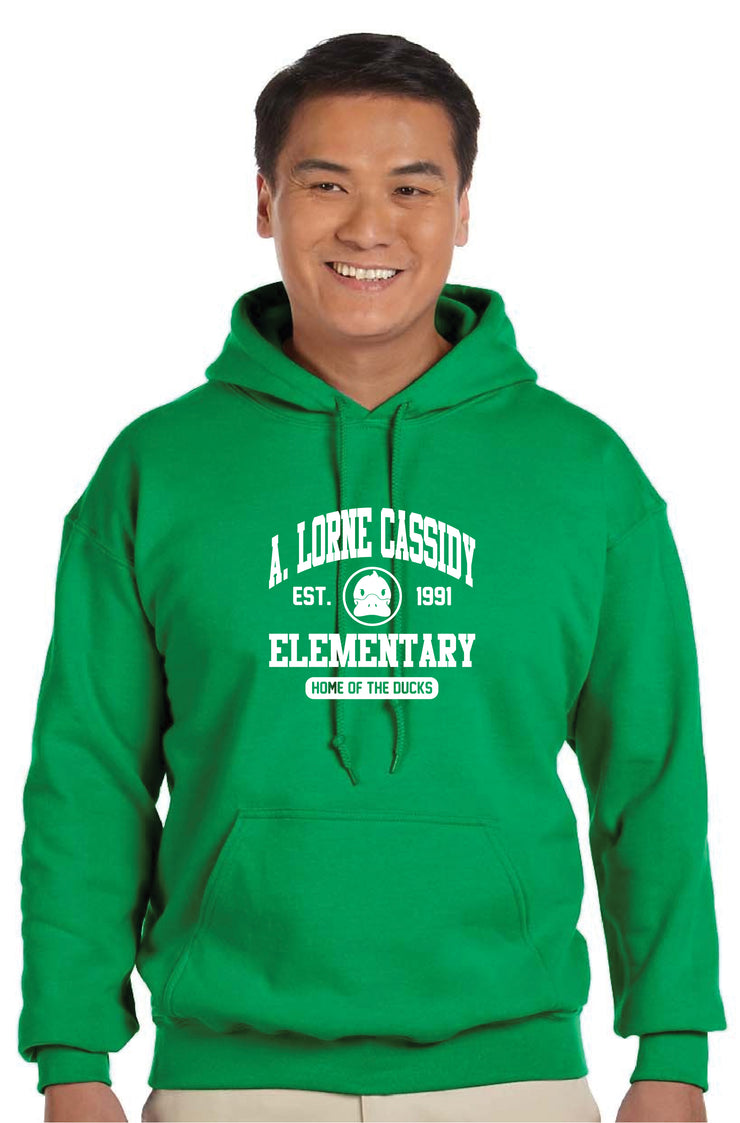 A. LORNE CASSIDY SPIRITWEAR- ADULT GILDAN COTTON HOODIE