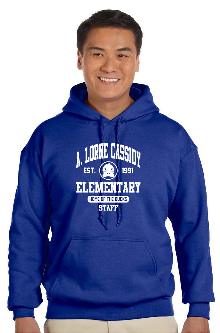 A. LORNE CASSIDY STAFFWEAR- GILDAN COTTON HOODIE