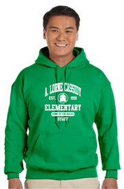 A. LORNE CASSIDY STAFFWEAR- GILDAN COTTON HOODIE