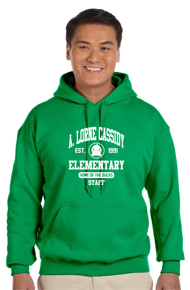 A. LORNE CASSIDY STAFFWEAR- GILDAN COTTON HOODIE
