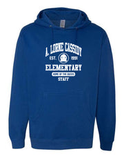 A. LORNE CASSIDY STAFFWEAR - INDEPENDENT TRADING CO. MIDWEIGHT HOODIE - ADULT