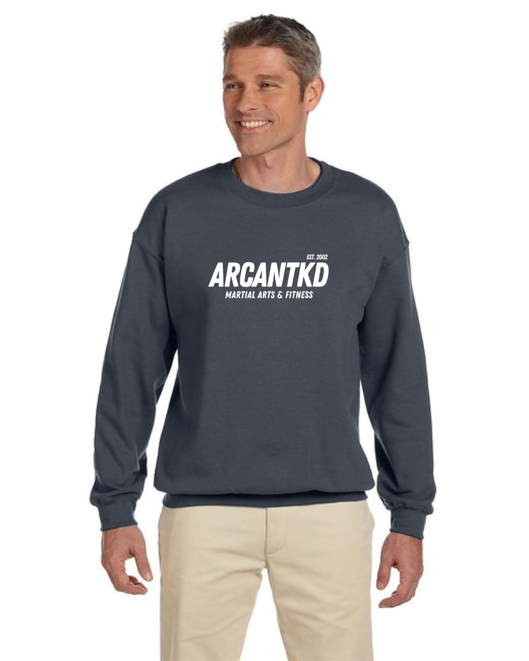 ARCAN TKD - GILDAN COTTON FLEECE CREWNECK - ADULT