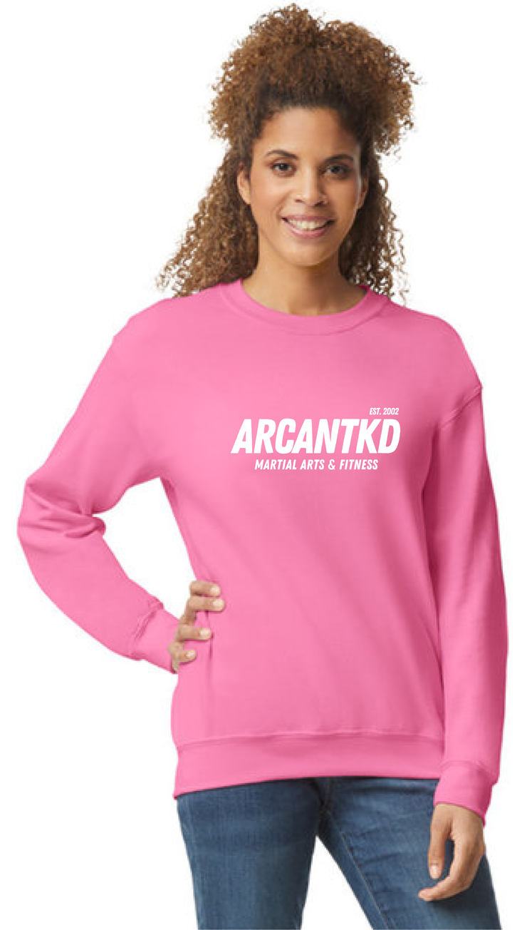 ARCAN TKD - GILDAN COTTON FLEECE CREWNECK - ADULT
