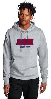ASH GRAD APPAREL - CHAMPION COTTON HOODIE - ADULT