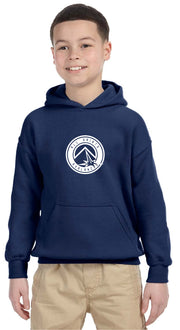 ASH SPIRITWEAR - CIRCLE LOGO - YOUTH GILDAN COTTON HOODIE