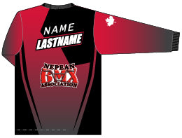 NEPEAN BMX - Sublimated Long Sleeve Jersey