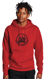 BROADVIEW SPIRITWEAR - FULL FRONT - CHAMPION COTTON HOODIE - ADULT