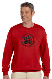 BROADVIEW SPIRITWEAR - FULL FRONT - GILDAN HEAVY COTTON CREW SWEATSHIRT - ADULT