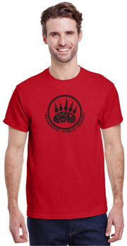BROADVIEW SPIRITWEAR - FULL FRONT - GILDAN COTTON TEE