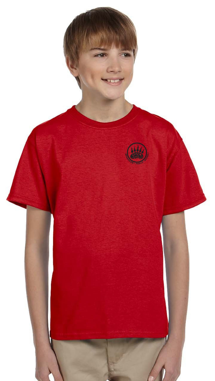 BROADVIEW SPIRITWEAR -  LEFT CHEST - GILDAN COTTON TEE - YOUTH