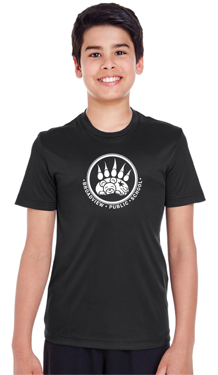 BROADVIEW SPIRITWEAR - FULL FRONT - TEAM 365 PERFORMANCE TEE