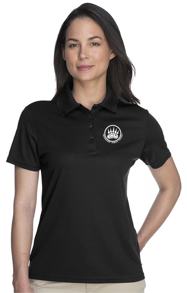 BROADVIEW STAFFWEAR - LEFT CHEST EMB - CORE 365 ORIGIN PERFORMANCE PIQUE POLO - LADIES