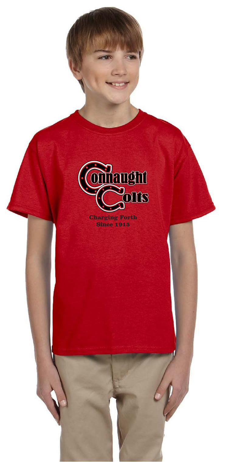 CONNAUGHT PUBLIC SCHOOL SPIRITWEAR- YOUTH GILDAN ULTRA COTTON TEE