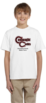 CONNAUGHT PUBLIC SCHOOL SPIRITWEAR- YOUTH GILDAN ULTRA COTTON TEE