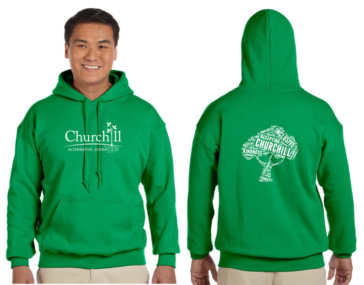 CHURCHILL SPIRITWEAR - GILDAN HEAVY BLEND HOODIE - ADULT