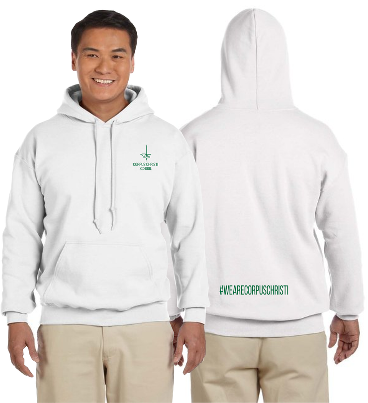 CORPUS CHRISTI SPIRITWEAR - GILDAN COTTON HOODIE - ADULT