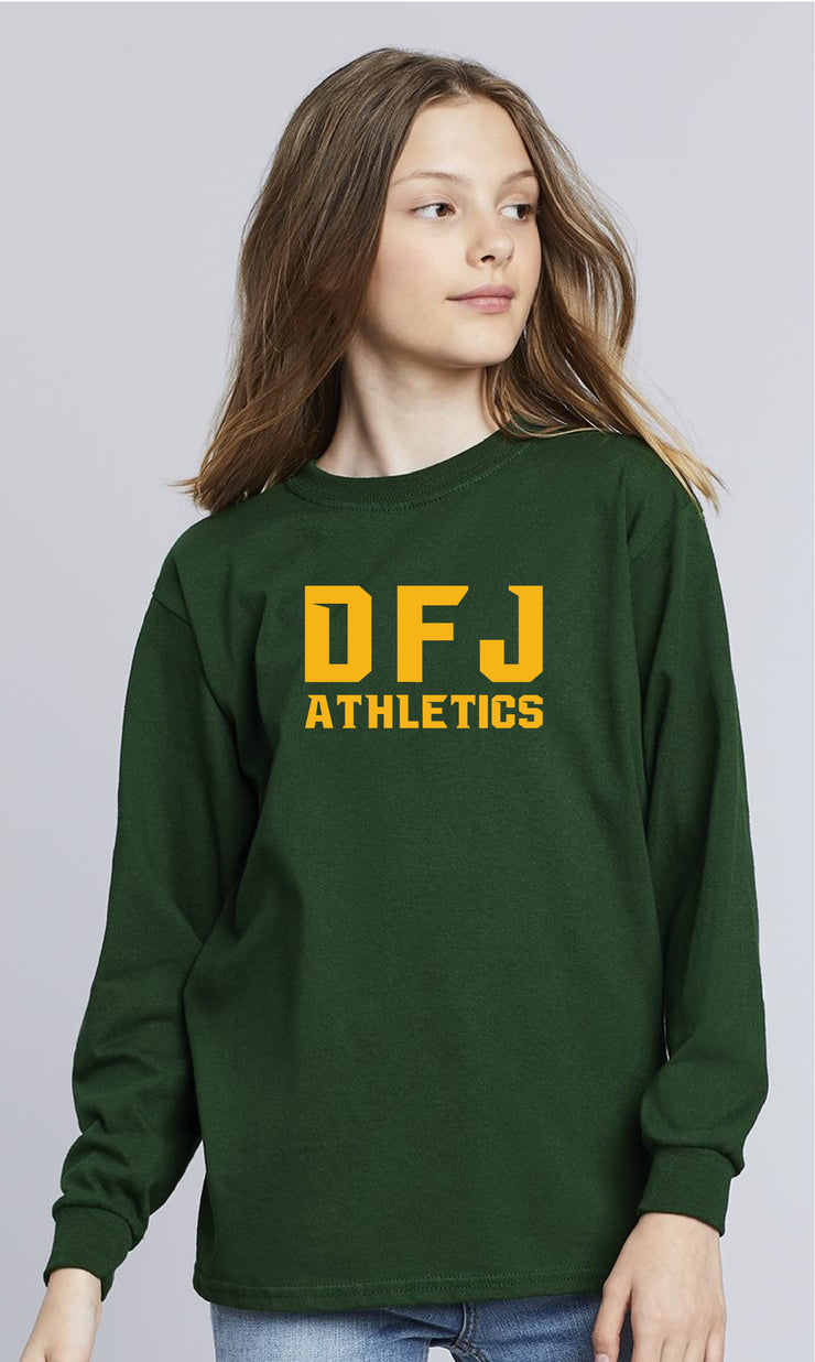 DFJ SPIRITWEAR - ATHLETICS - GILDAN LONGSLEEVE TEE - YOUTH