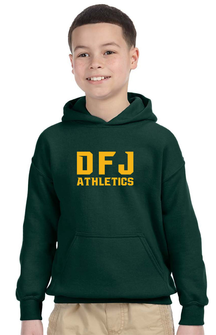 DFJ SPIRITWEAR - ATHLETICS - GILDAN HEAVY BLEND HOODIE - YOUTH