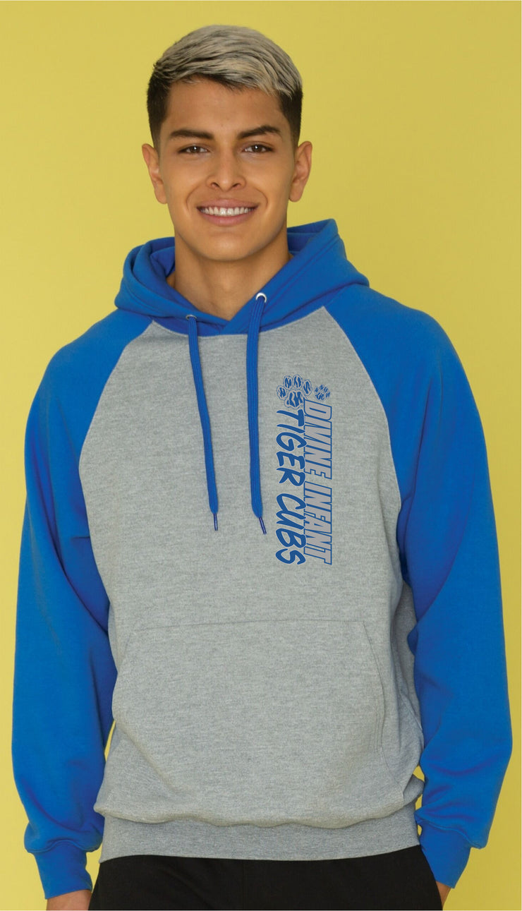 DIVINE INFANT SPIRITWEAR - VERTICAL PAW - ATC TWO TONE HOODIE