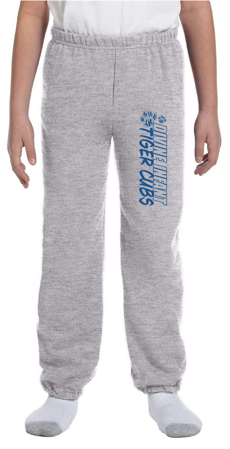 DIVINE INFANT SPIRITWEAR - VERTICAL PAW -  GILDAN SWEATPANTS