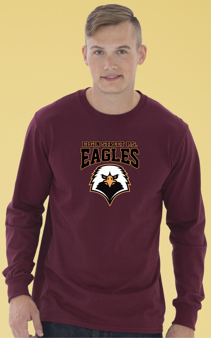 ELGIN STREET SPIRITWEAR- ADULT- ATC COTTON LONGSLEEVE