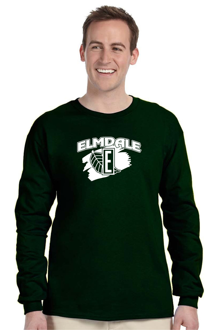 ELMDALE SPIRITWEAR - GILDAN COTTON LONGSLEEVE