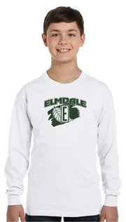 ELMDALE SPIRITWEAR - GILDAN COTTON LONGLSEEVE - YOUTH