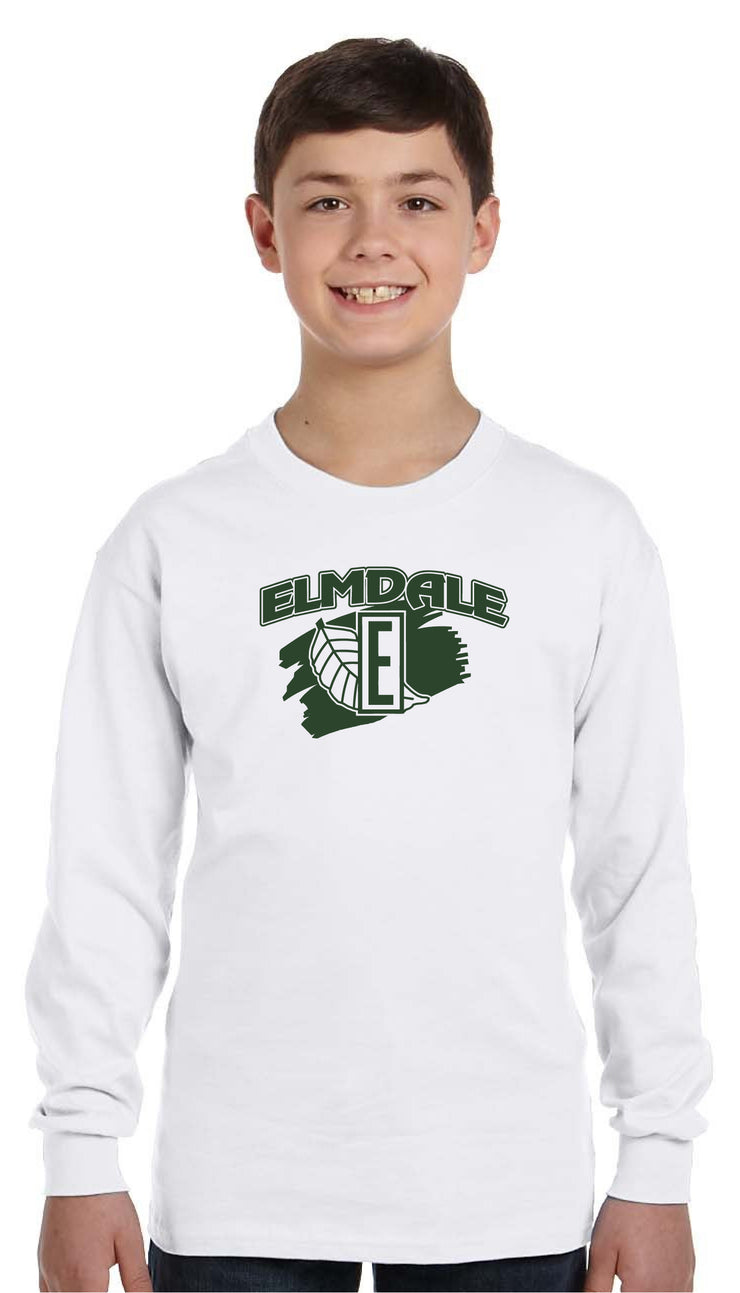 ELMDALE SPIRITWEAR - GILDAN COTTON LONGLSEEVE - YOUTH