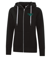 FALLINGBROOK STAFFWEAR - ATC CORE FULL ZIPPED LADIES HOODIE