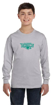 FALLINGBROOK SPIRITWEAR- YOUTH - GILDAN COTTON LONGSLEEVE