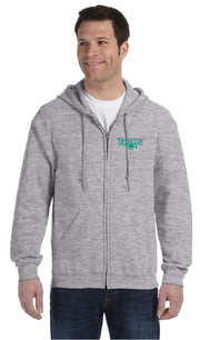 FALLINGBROOK SPIRITWEAR- ADULT- GILDAN HEAVY BLEND ZIPPED HOODIE