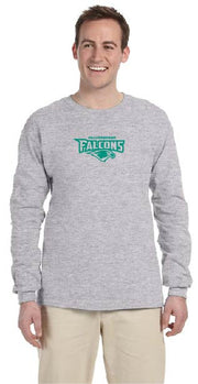 FALLINGBROOK SPIRITWEAR- ADULT- GILDAN COTTON LONGSLEEVE