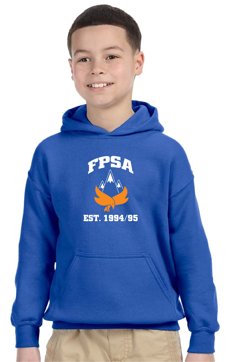 FPSA SPIRITWEAR- 2 COL- YOUTH- GILDAN HEAVY BLEND COTTON HOODIE