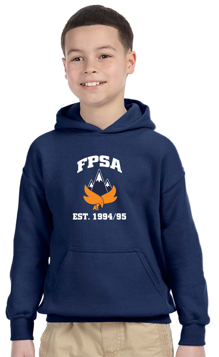 FPSA SPIRITWEAR- 2 COL- YOUTH- GILDAN HEAVY BLEND COTTON HOODIE