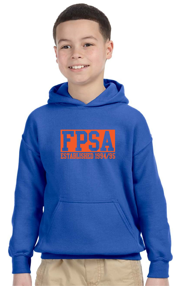 FPSA SPIRITWEAR- YOUTH- GILDAN HEAVY BLEND HOODIE