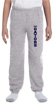 GUARDIAN ANGELS SPIRITWEAR - VERTICAL GATORS - GILDAN COTTON SWEATPANTS - YOUTH