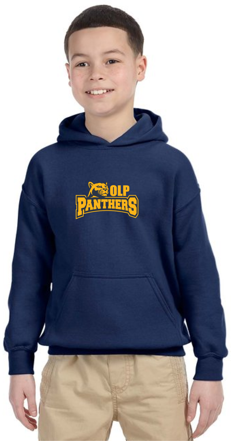 OLP SPIRITWEAR - YOUTH - GILDAN COTTON HOODIE