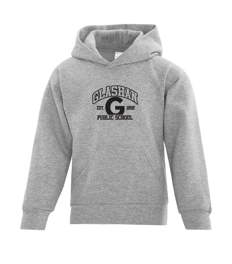 GLASHAN SPIRITWEAR - GLASHAN LOGO - ATC EVERYDAY FLEECE HOODIE